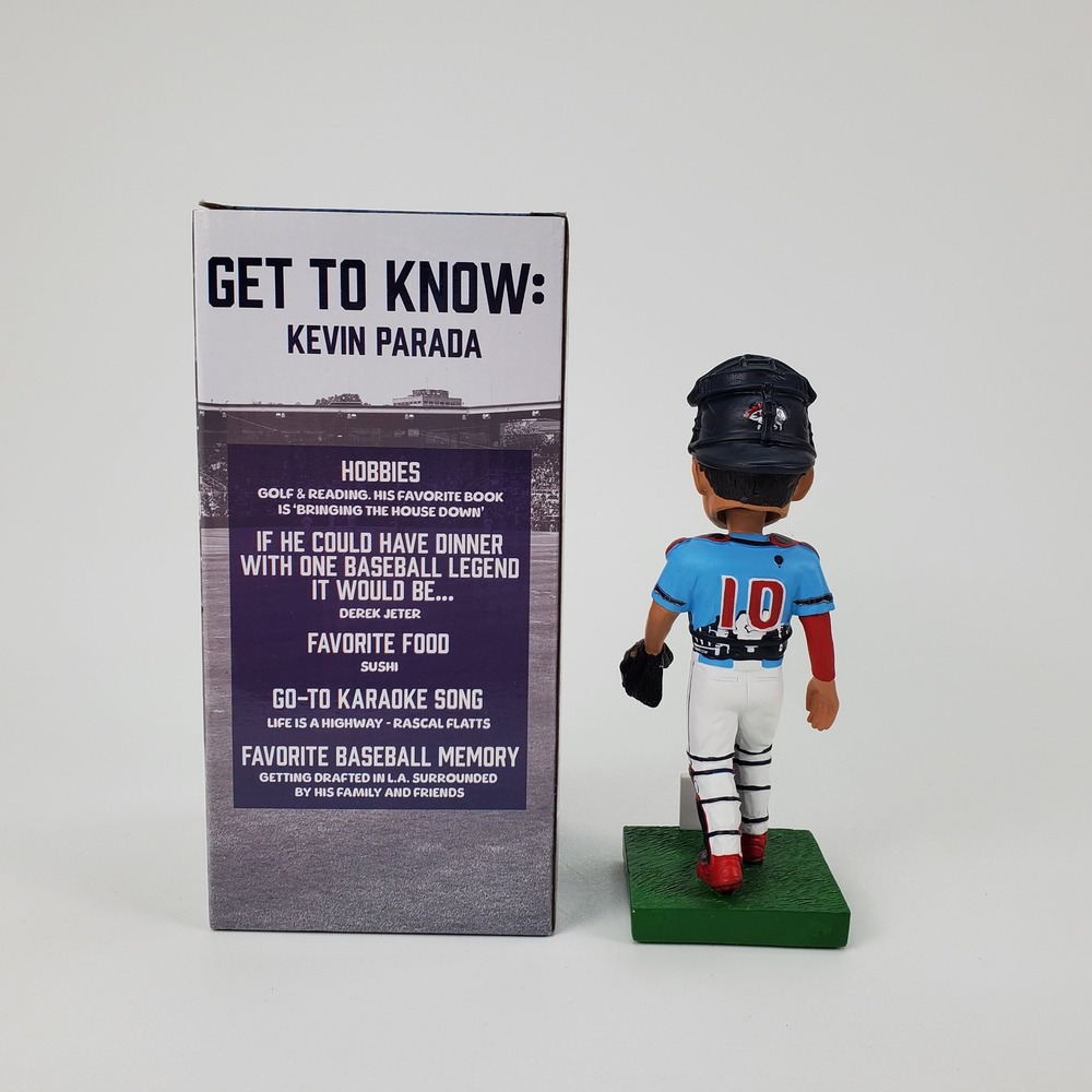 Kevin Parada Binghamton Rumble Ponies SGA Bobblehead NY Mets Prospect Catcher - Picture 3 of 5